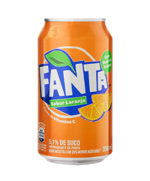 Fanta Laranja - Lata