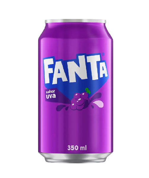 Fanta uva - Lata